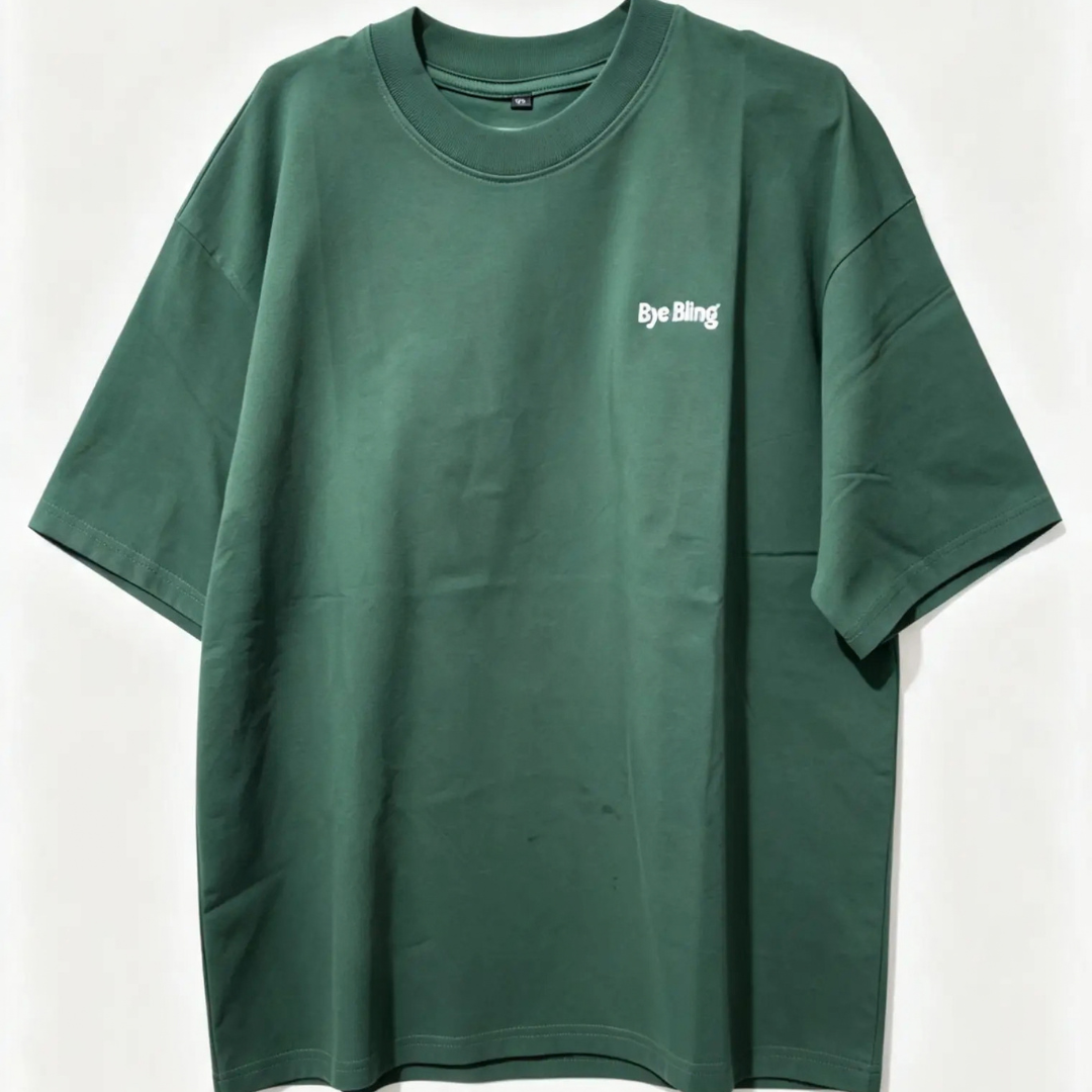 Signature Green Summer Unisex Tee, Relaxed Fit 240GSM Cotton-Sorona, IceCool
